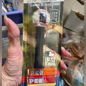 Detroit Tigers Official Baseball Themed PEZ Candy Dispenser. Very collectible